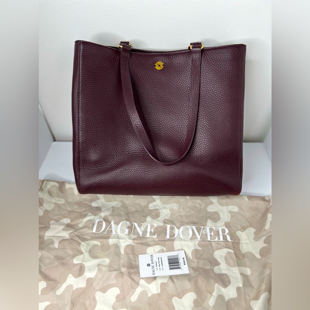DAGNE DOVER | Large Allyn Tote, Oxblood